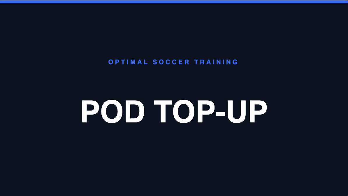 Pod Top-Up