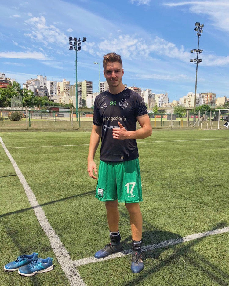 Ryan Bouchard, owner of Optimal Soccer Training posing for the camera.